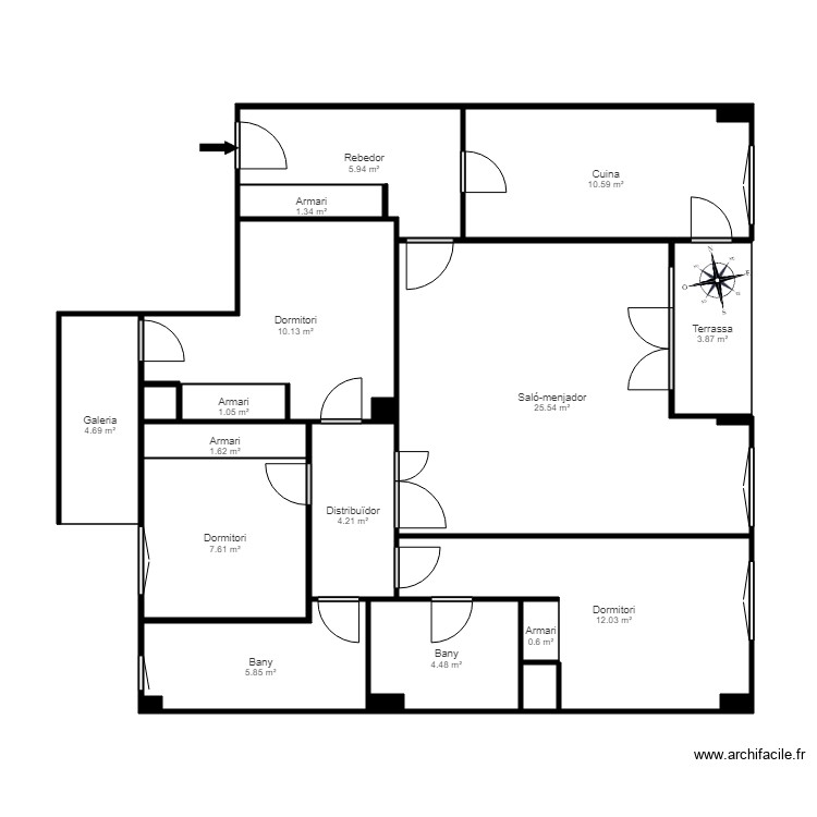 ED L ERA DEL VERMELL B 3 3 SANT JULIA. Plan de 0 pièce et 0 m2