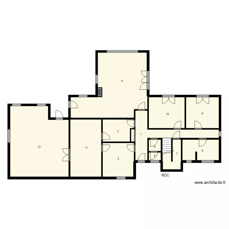 195072 GODINOT. Plan de 