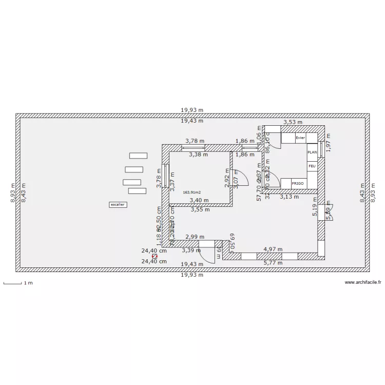MAISON RC. Plan de 