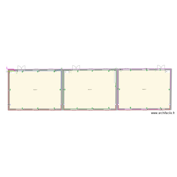 batiment A. Plan de 0 pièce et 0 m2