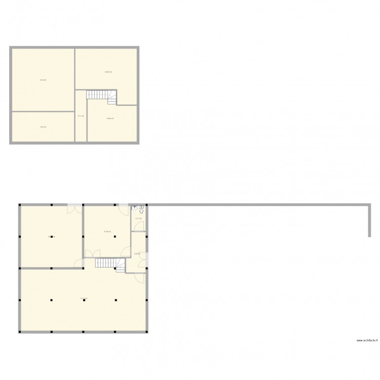 Maison commune grand luxe. Plan de 0 pièce et 0 m2