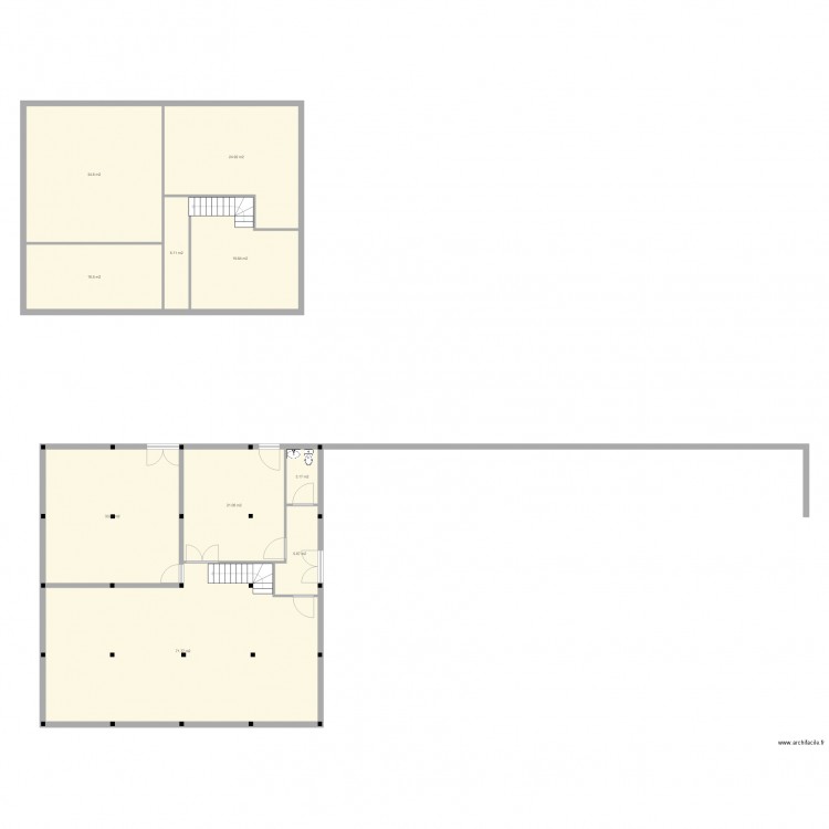 Maison commune grand luxe. Plan de 10 pièces et 237 m2