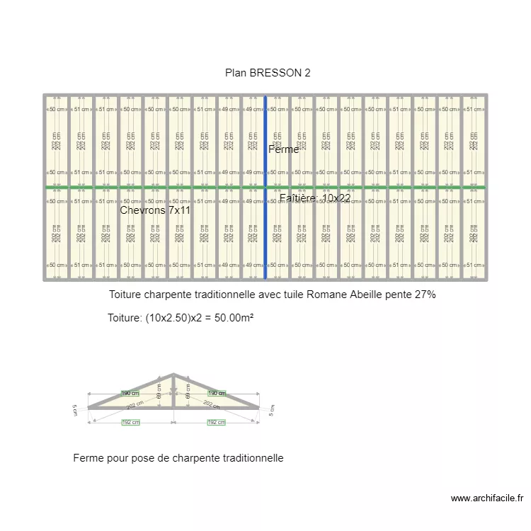 Plan BRESSON. Plan de 