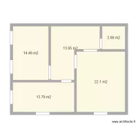 1 &eacute;tage maison 80 m2 a