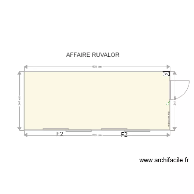 AFFAIRE RUVALOR. Plan de 