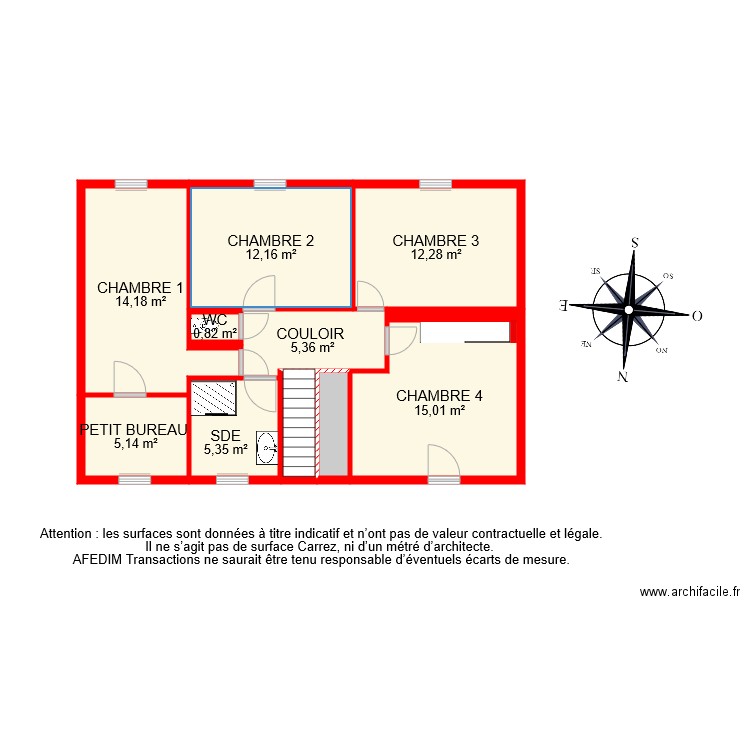 BI 6673 ETAGE. Plan de 0 pièce et 0 m2