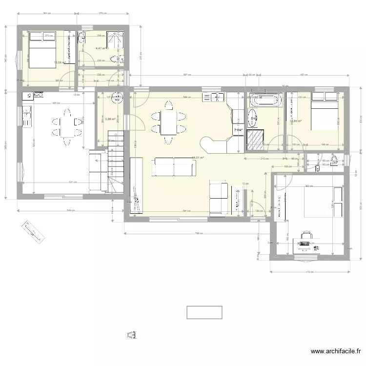 am&eacute;nagement maison8. Plan de 