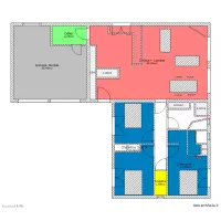 d&eacute;but de la maison