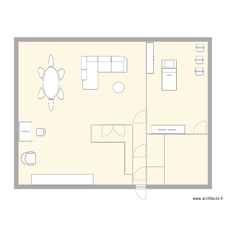 layout Alivio Via delle Scuole 17 appartamento 35. Plan de 0 pièce et 0 m2