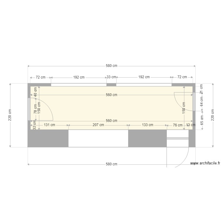 ABRIS SLS BALCON. Plan de 0 pièce et 0 m2