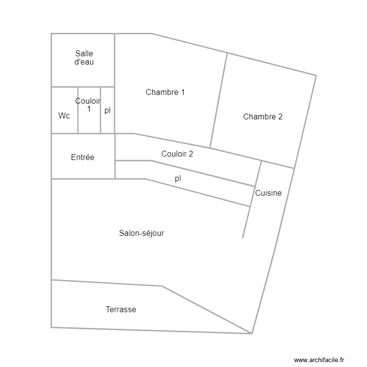 BENODET TALEC. Plan de 