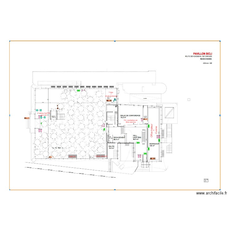 Pav. Sicli - Ville de Lancy 2023. Plan de 0 pièce et 0 m2