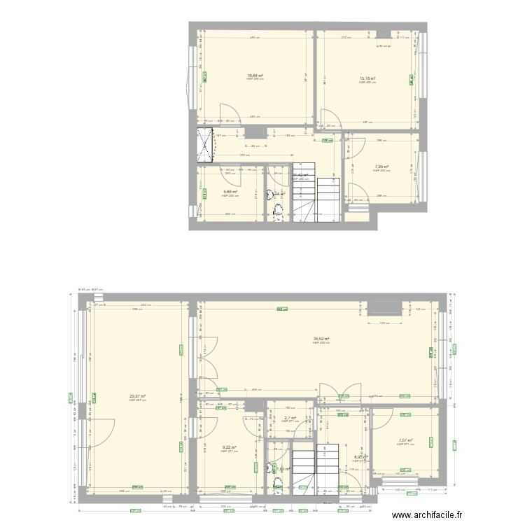 Maison GLA. Plan de 0 pièce et 0 m2