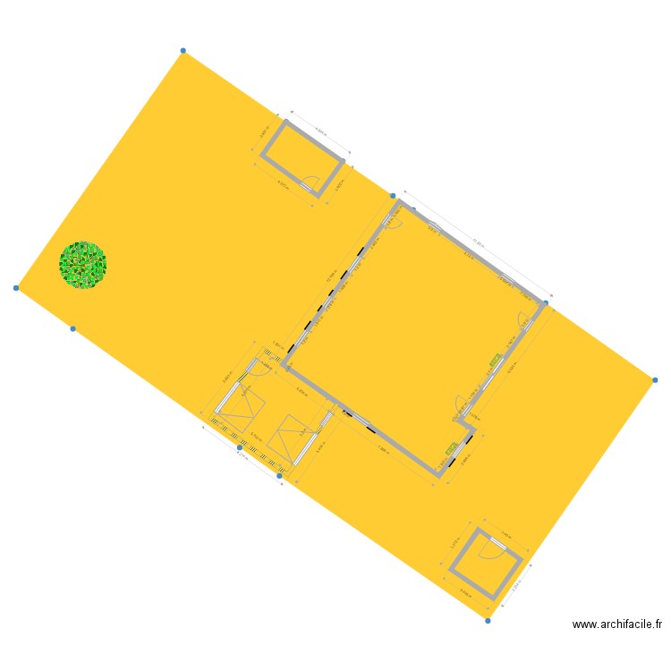 plan de masse maison 13 impasse des oiseaux projet garage. Plan de 0 pièce et 0 m2