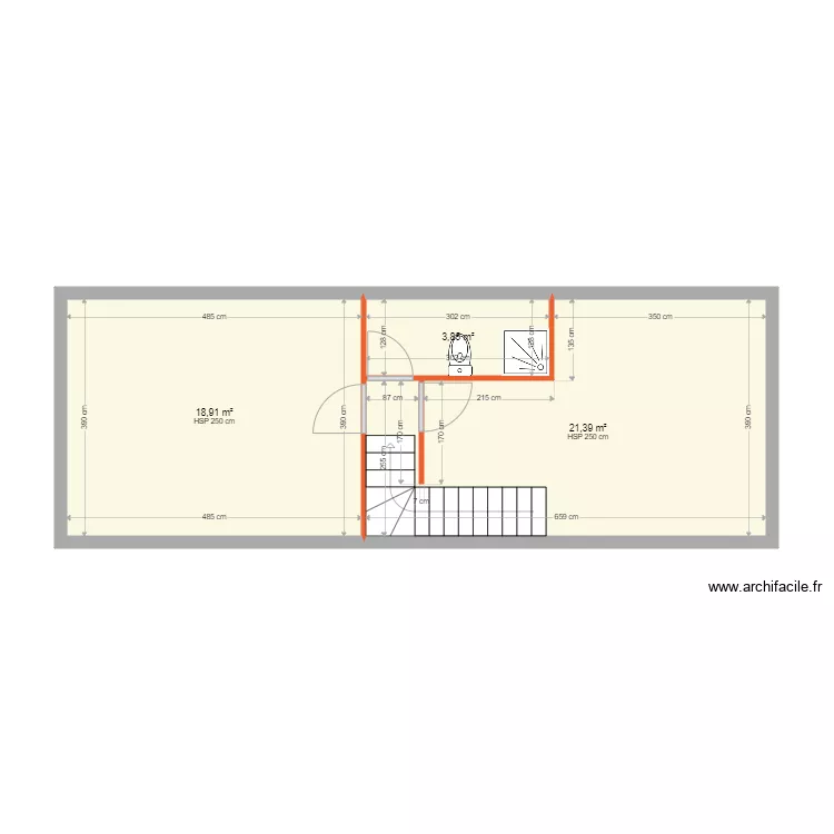 18 MEREAU OGER. Plan de 