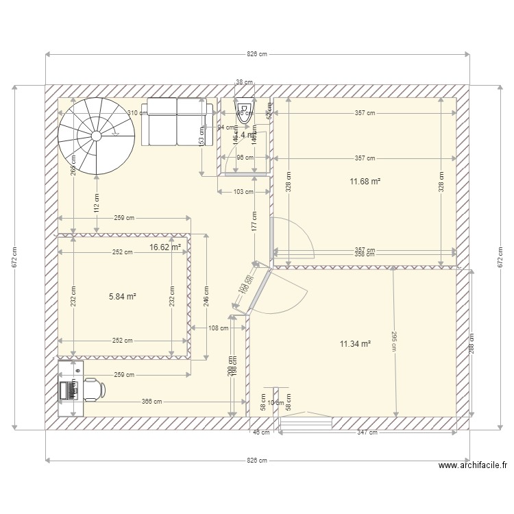 david m h. Plan de 0 pièce et 0 m2