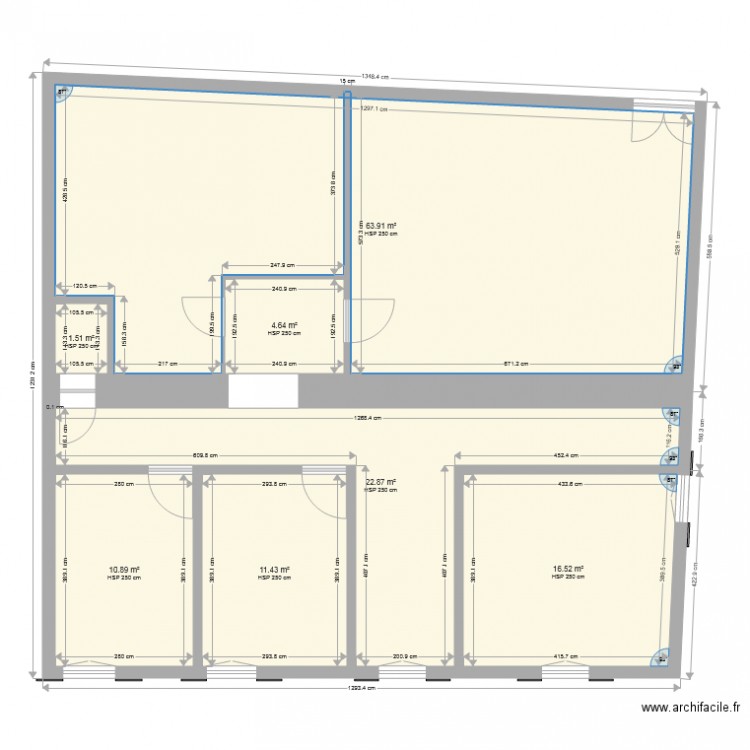 plan de maison plassac 2 cote juste. Plan de 0 pièce et 0 m2