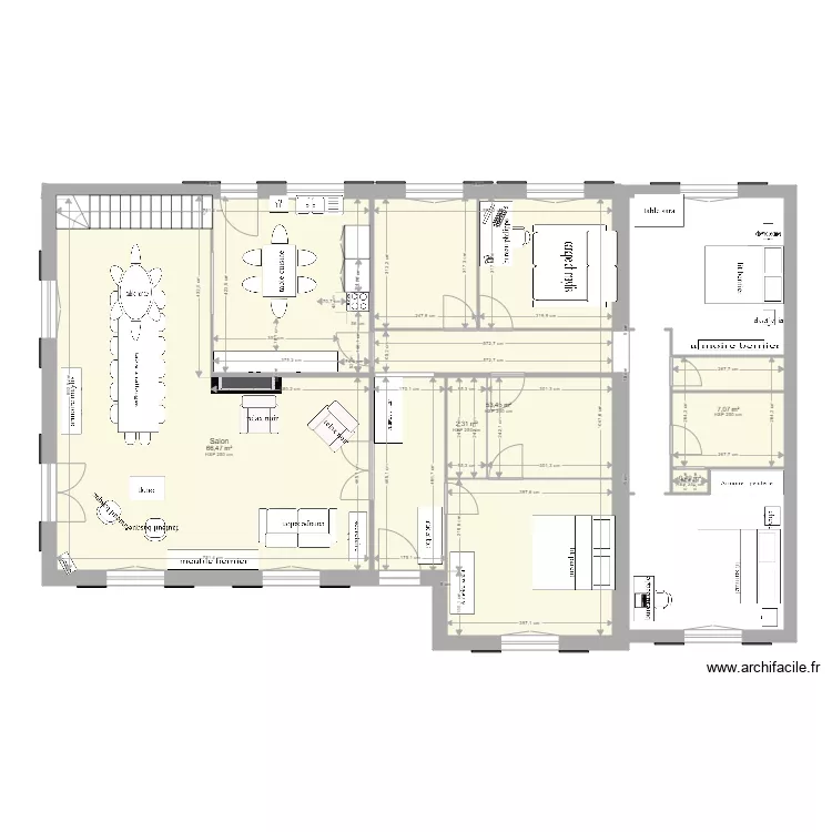 fief du moulin. Plan de 