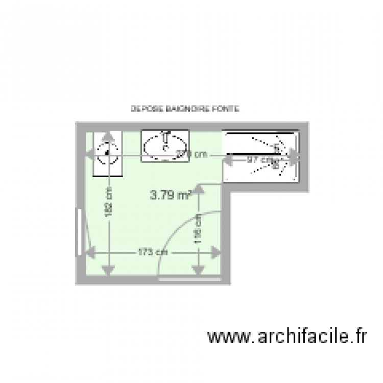 BAGEIN. Plan de 0 pièce et 0 m2