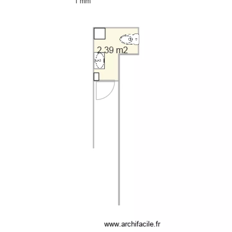 plan christal bar. Plan de 