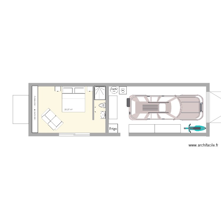 Salle de bain1. Plan de 0 pièce et 0 m2