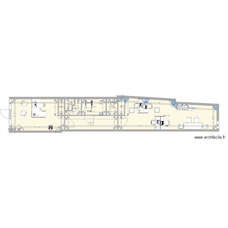 BUREAU. Plan de 0 pièce et 0 m2