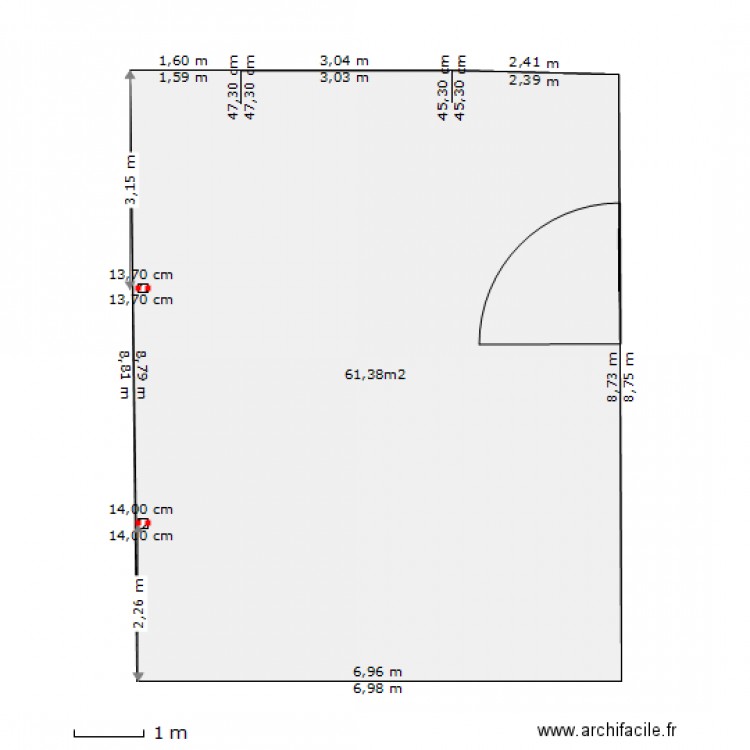 SAV 1 Vierge. Plan de 0 pièce et 0 m2