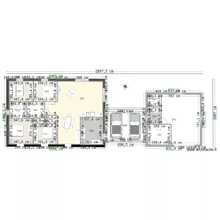 plan de maison. Plan de 