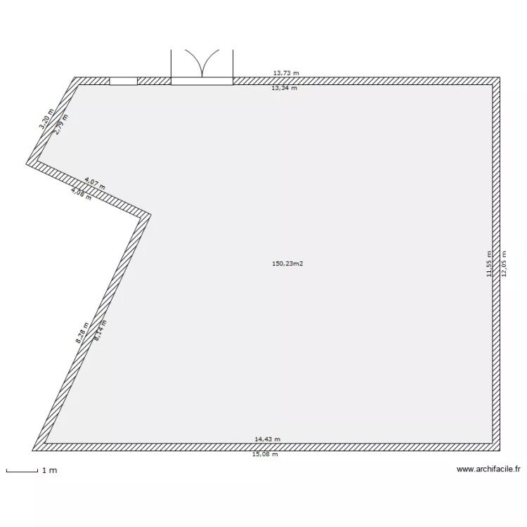 Local rte de Nantes. Plan de Local rte de Nantes. Plan de