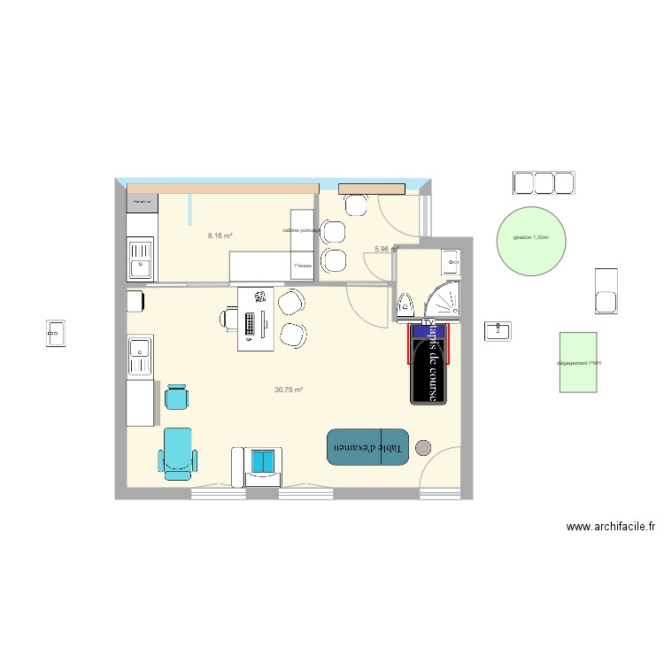 local 12 plan sdb. Plan de 0 pièce et 0 m2