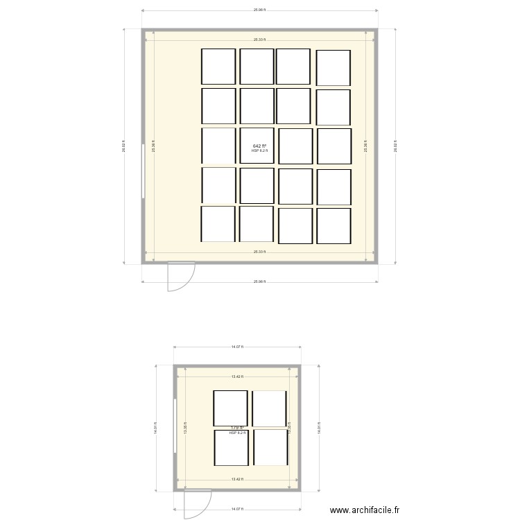 CRB. Plan de 0 pièce et 0 m2