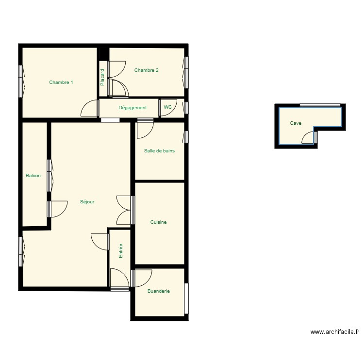 MUNIER. Plan de 0 pièce et 0 m2