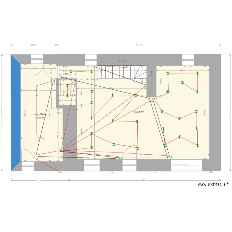 adrien rez dechaussée. Plan de 0 pièce et 0 m2