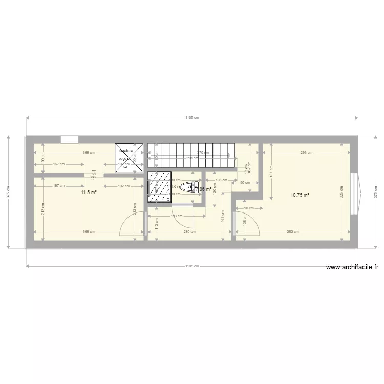 Casa travessa José Bahia n7 andar 2. Plan de Casa travessa José Bahia n7 andar 2. Plan de