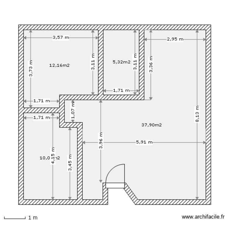 Plan. Plan de 0 pièce et 0 m2