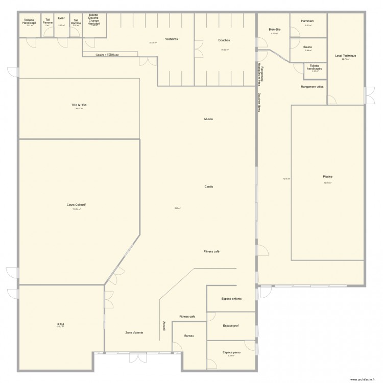 Sud. Plan de 0 pièce et 0 m2