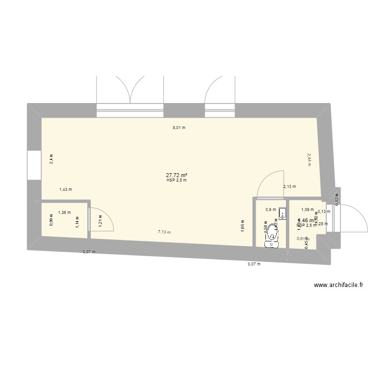 boulangerie saint andre de la roche. Plan de 0 pièce et 0 m2