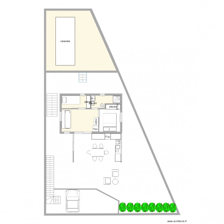 mobil home version 5. Plan de 0 pièce et 0 m2