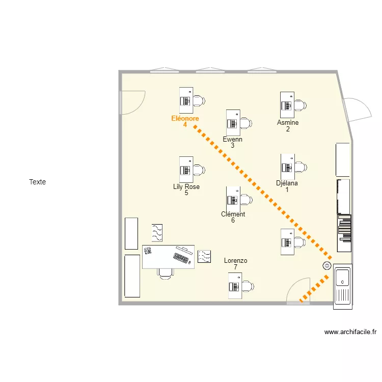 SEGPA 2 El&eacute;onore. Plan de 