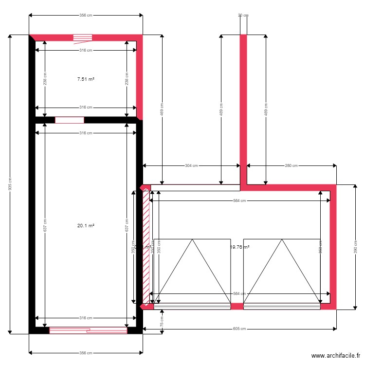 DEYMIER PLAN MACONNERIE MESURES 2. Plan de 0 pièce et 0 m2