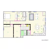  Plan bas 4 et demi avec bain