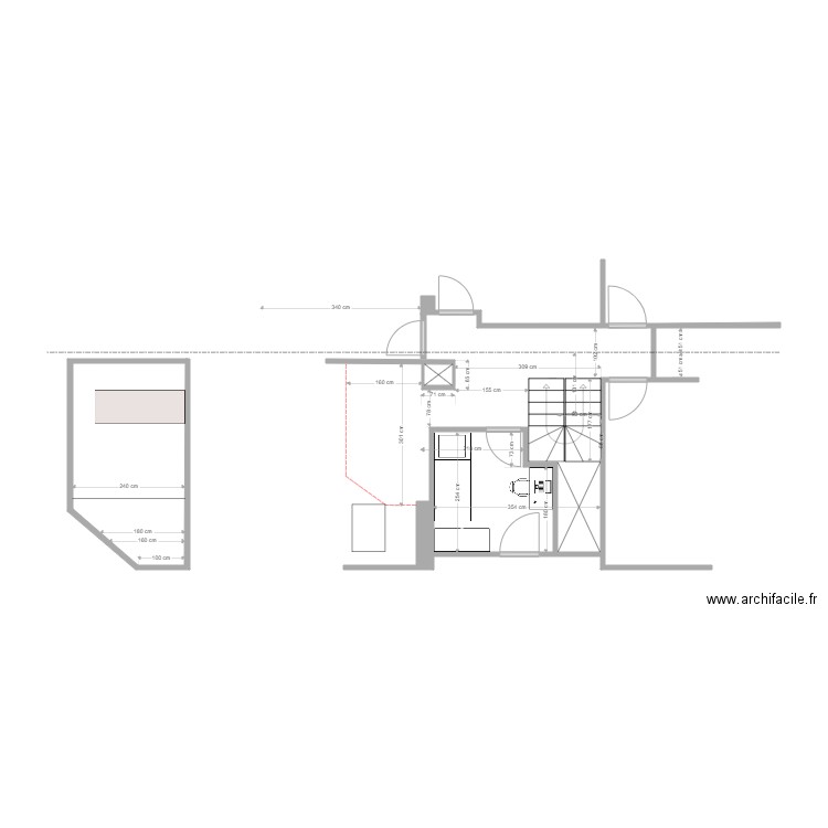 Mezzanine 2 le 30 octobre 2021. Plan de 0 pièce et 0 m2