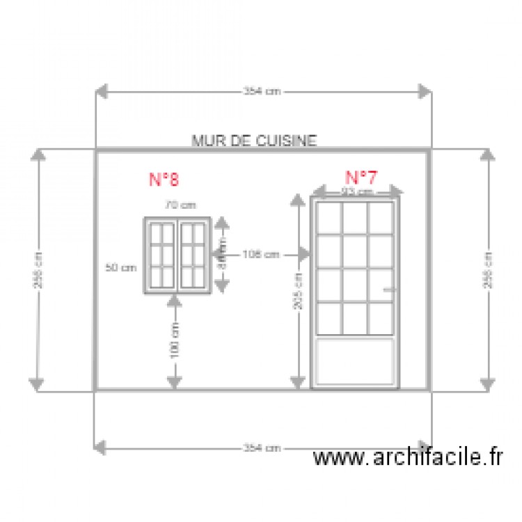 Cuisine 2 croisillons1. Plan de 0 pièce et 0 m2