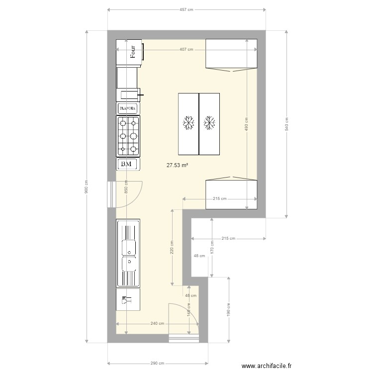 LE CALYPSO. Plan de 0 pièce et 0 m2