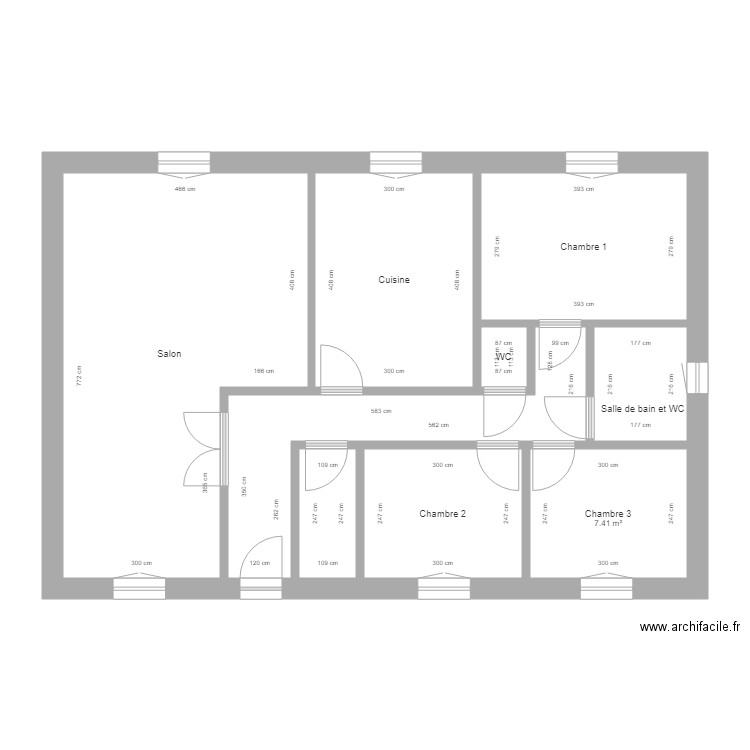 EL FAkIRI. Plan de 0 pièce et 0 m2