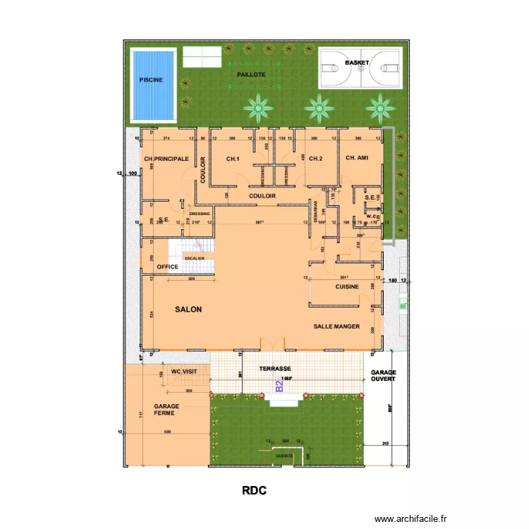 VILLATO ARCHI. Plan de 