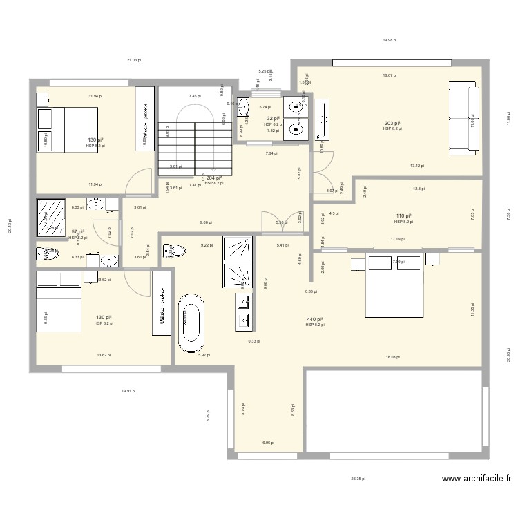 maison copie 5. Plan de 0 pièce et 0 m2