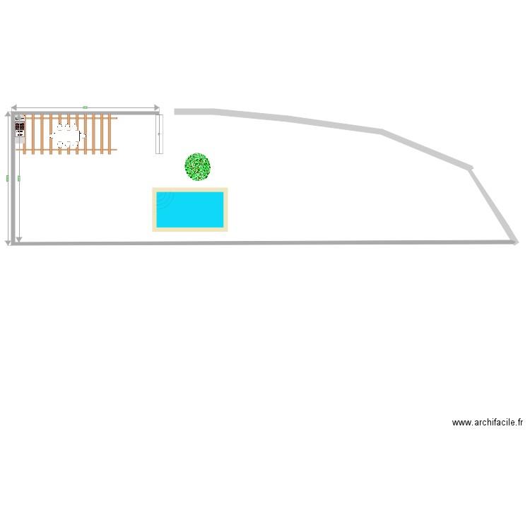 Jardin Laurens. Plan de 0 pièce et 0 m2