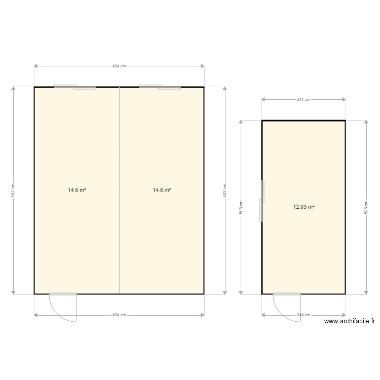 LOCAMUC 2 PERONAS. Plan de 0 pièce et 0 m2