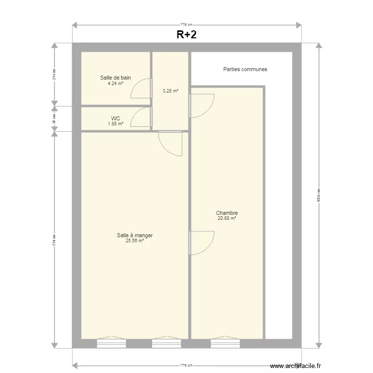 LEVET R2  St Bonnet le Chateau . Plan de 